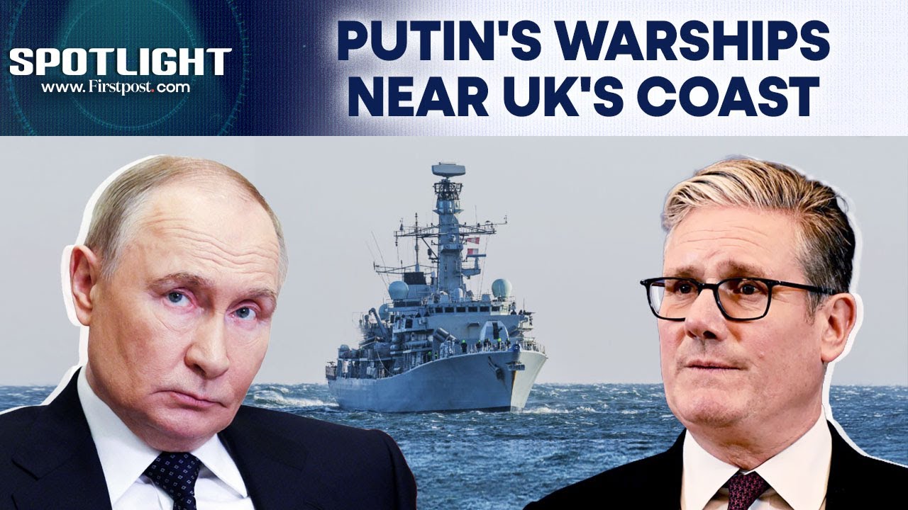 Два российских военных корабля перехвачены Королевским флотом у берегов Великобритании | В центре...
