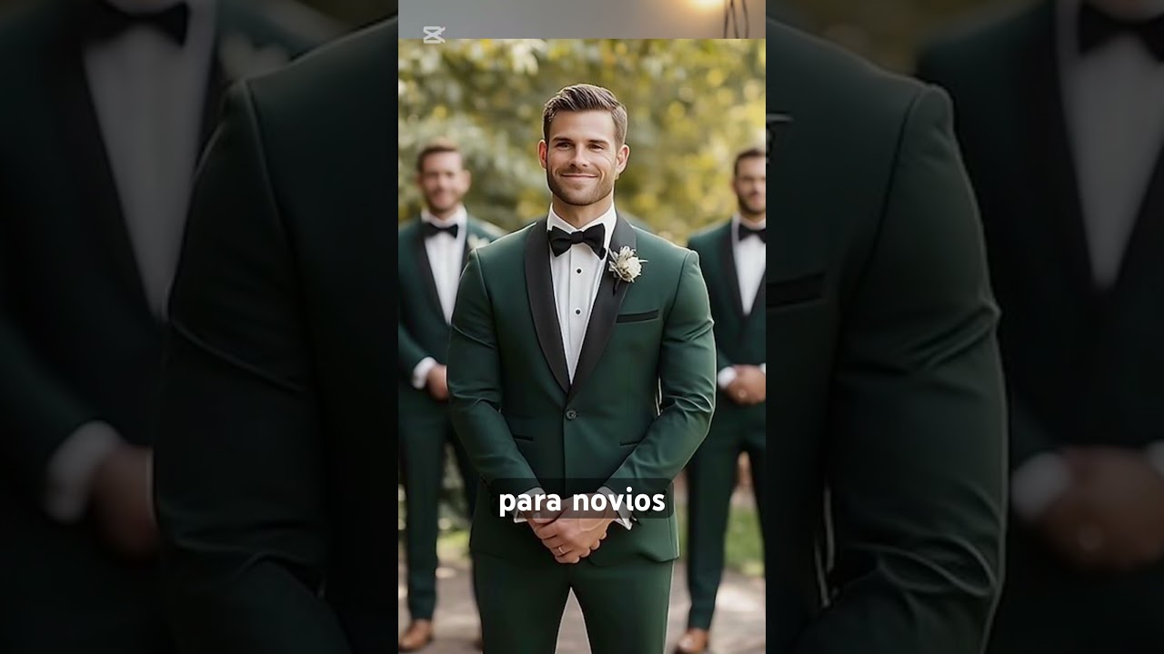 Trajes de novios para el 2025 c&oacute;mo vestirse de novio