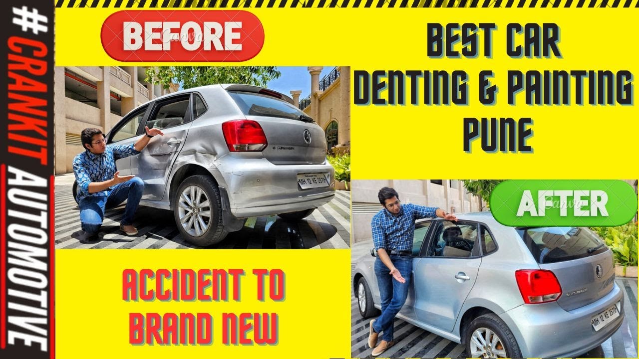 Best Car Denting & Painting in Pune | VW Polo Accident Dent Repair & Painting Pune #painting #pune