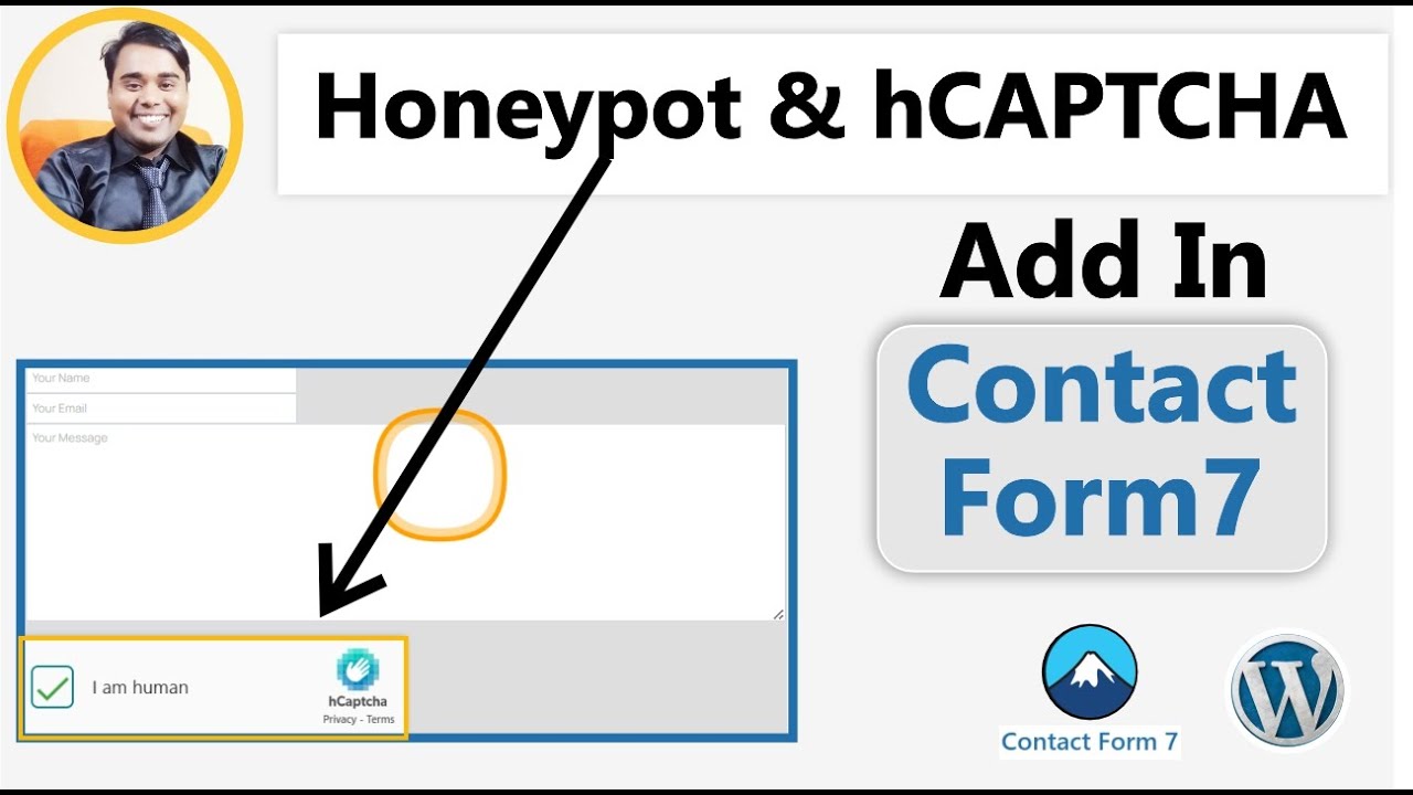 Integration Honeypot & hCAPTCHA With Contact  Form7 With CF7 Apps WordPress Plugin