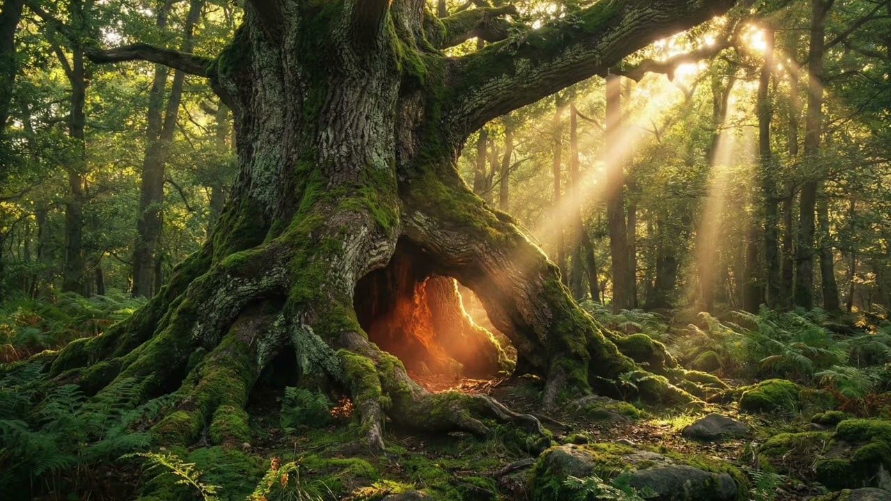 DNA REPAIR 🧬 528Hz Miracle Tone | Ancient Spirit Flute & Celtic Harp | Tree of Life 🌳