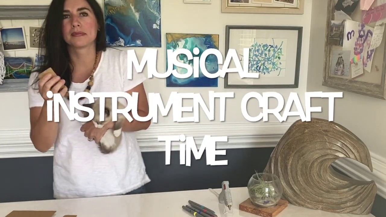 Bottle Cap Castanets - Musical Instrument Craft Project