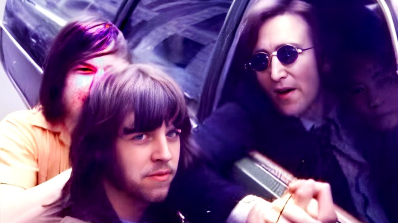 John Lennon With His Fans