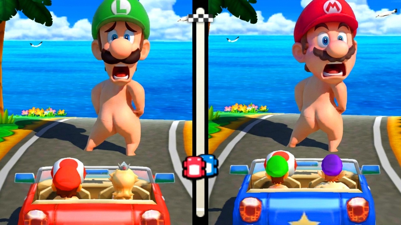 【マリオパーティ100ミニゲームコレクション】ミニゲームマリオVsルイージVsロゼッタVsワルイージ(最強CPU｢たつじん)