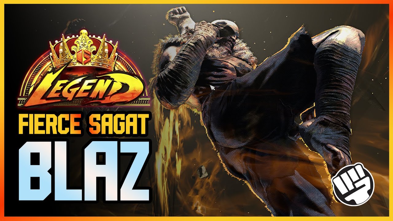SF6 ♦ WATCH Blaz’s Sagat MELT Health Bars!