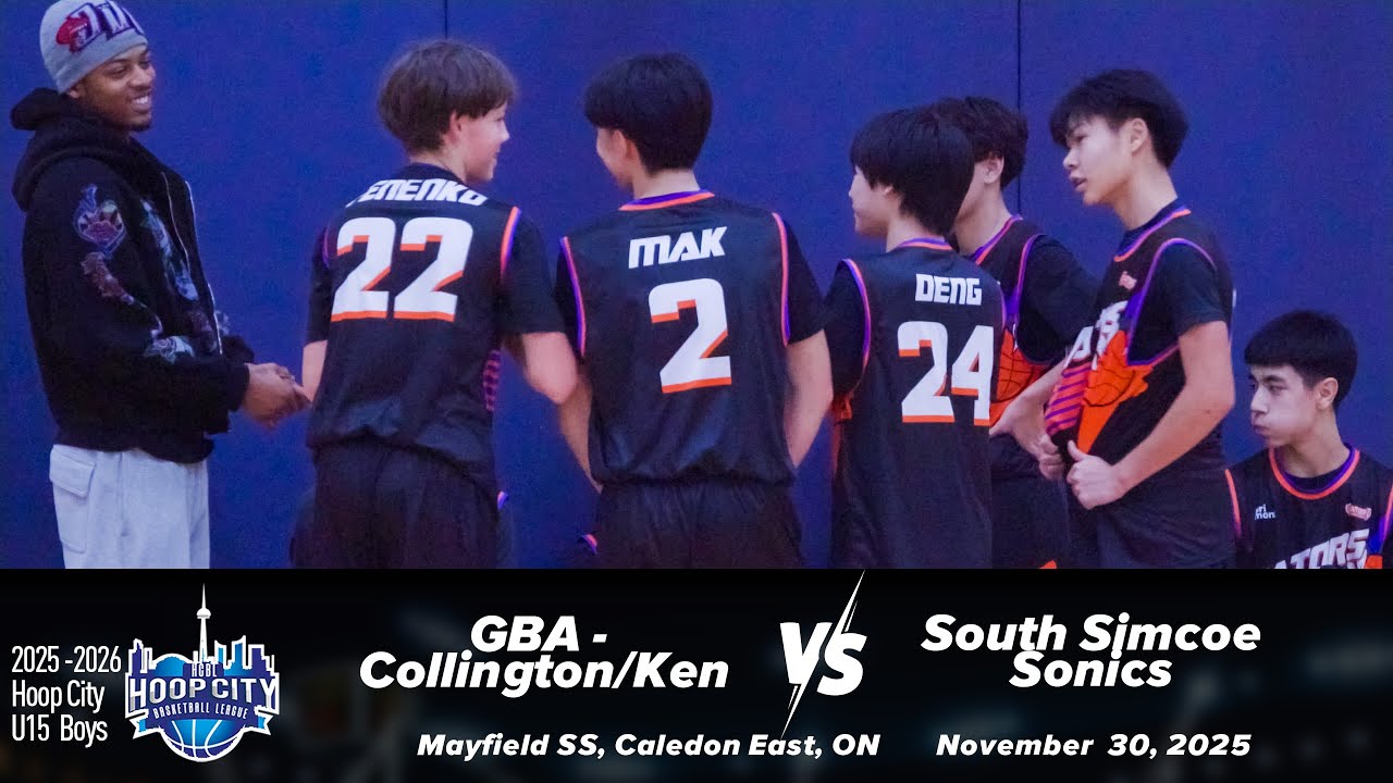2025.11.30a (U15) GBA-Collington/Ken vs. South Simcoe Sonics (Hoop City)