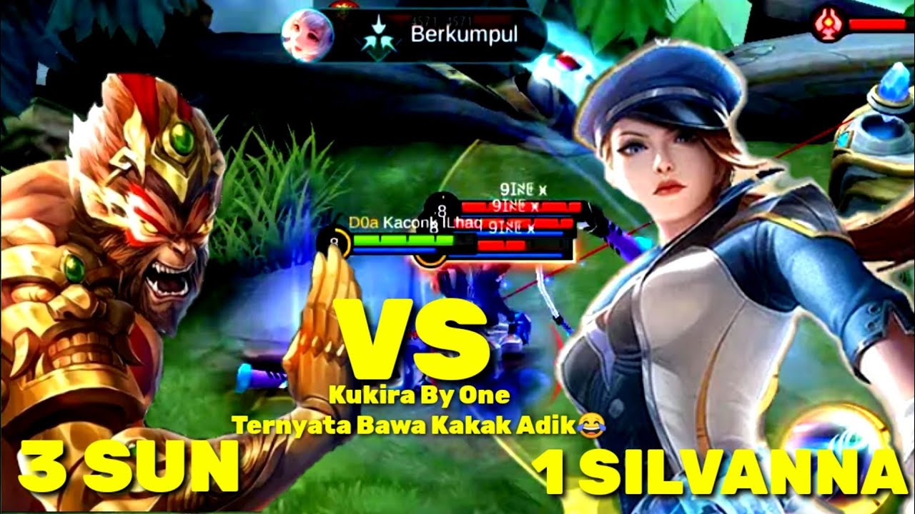 Sun Vs Silvanna The Always Pick Silvanna Counter Sun (By Subscribers)- Mobile Legends