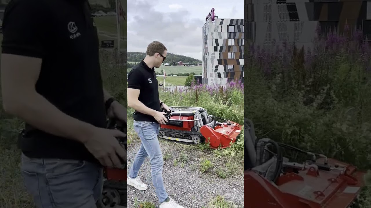 Timan RC-1000 i røft terreng!