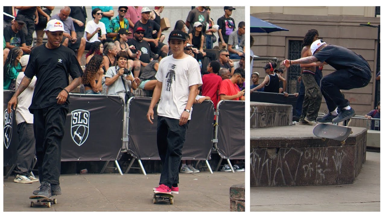 Sean Malto & Felipe Gustavo skate in São Paulo