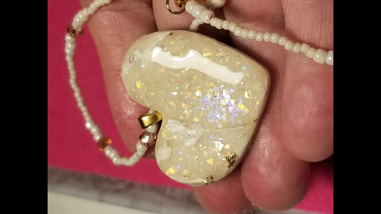 White Handmade Fantasy Opal stone