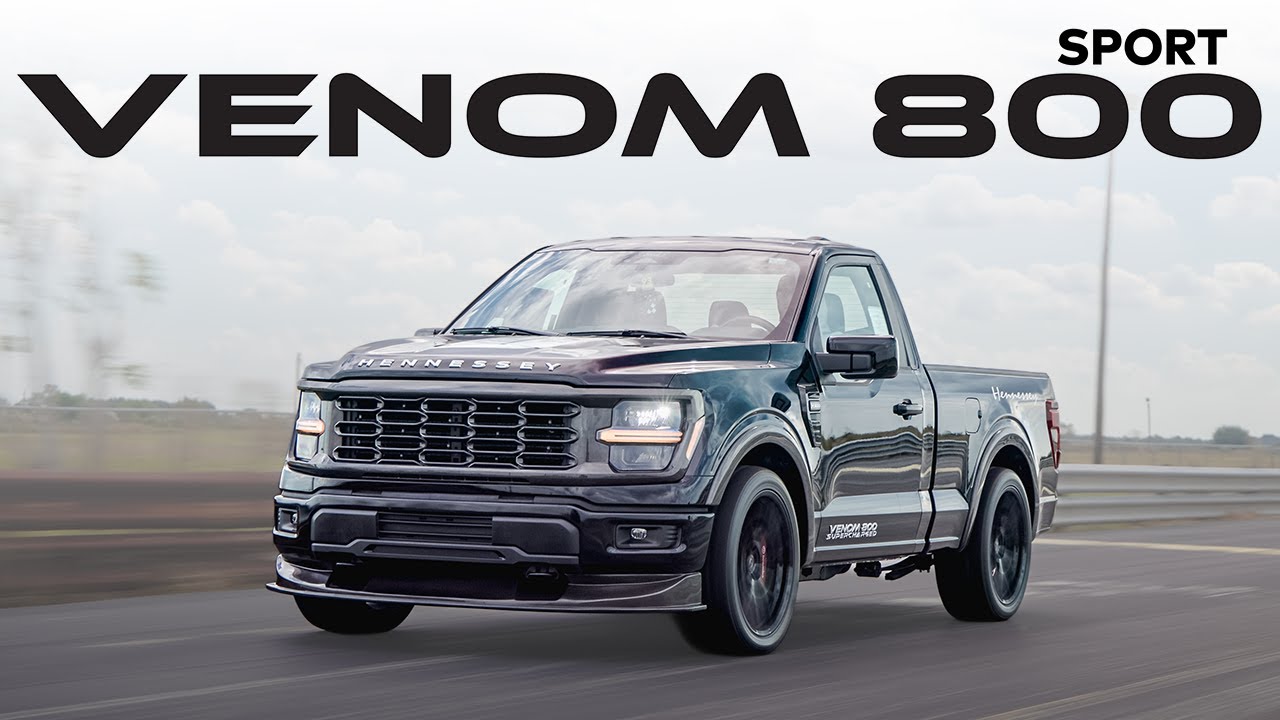 Supercharged F-150 Sport Truck | Hennessey Venom 800 Sport