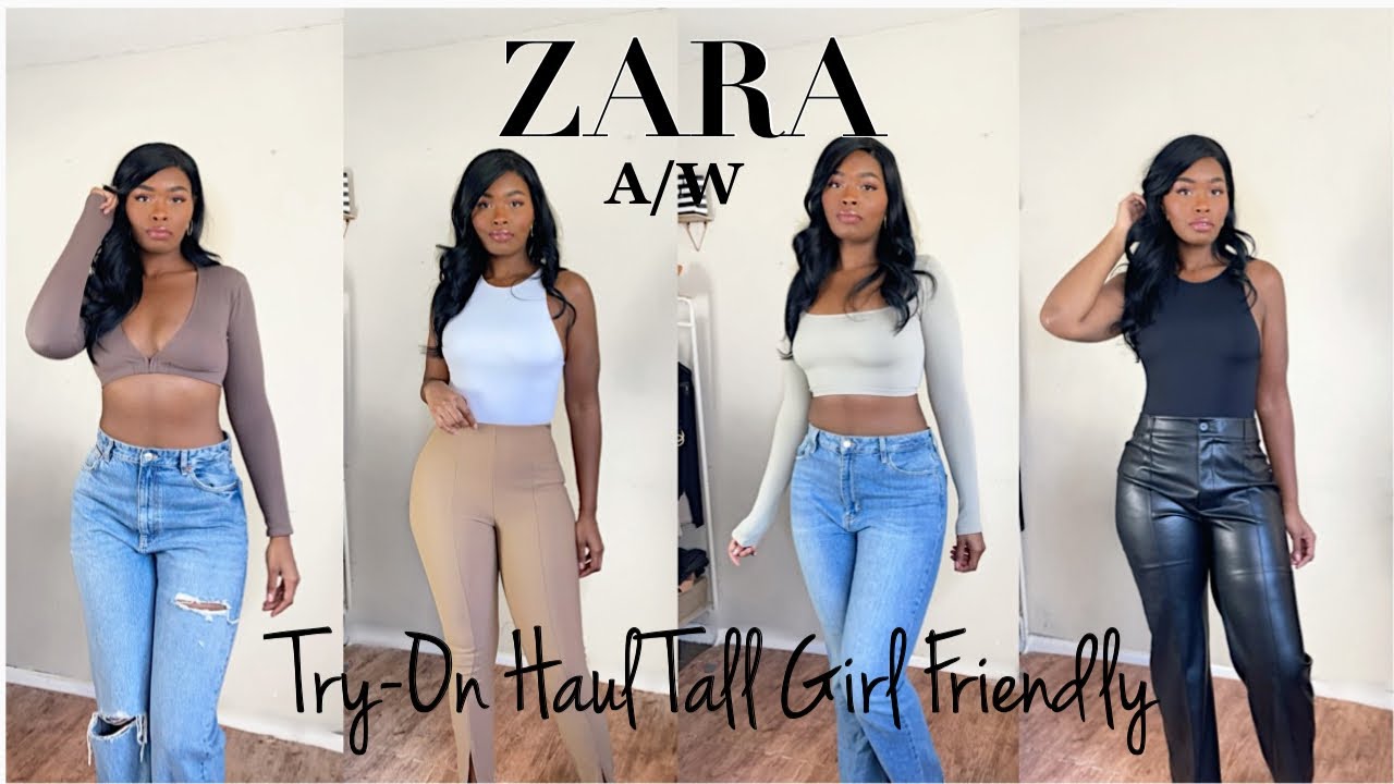 ZARA FALL TRY-ON HAUL | Tall Girl Friendly | Long Pants & Long Sleeves