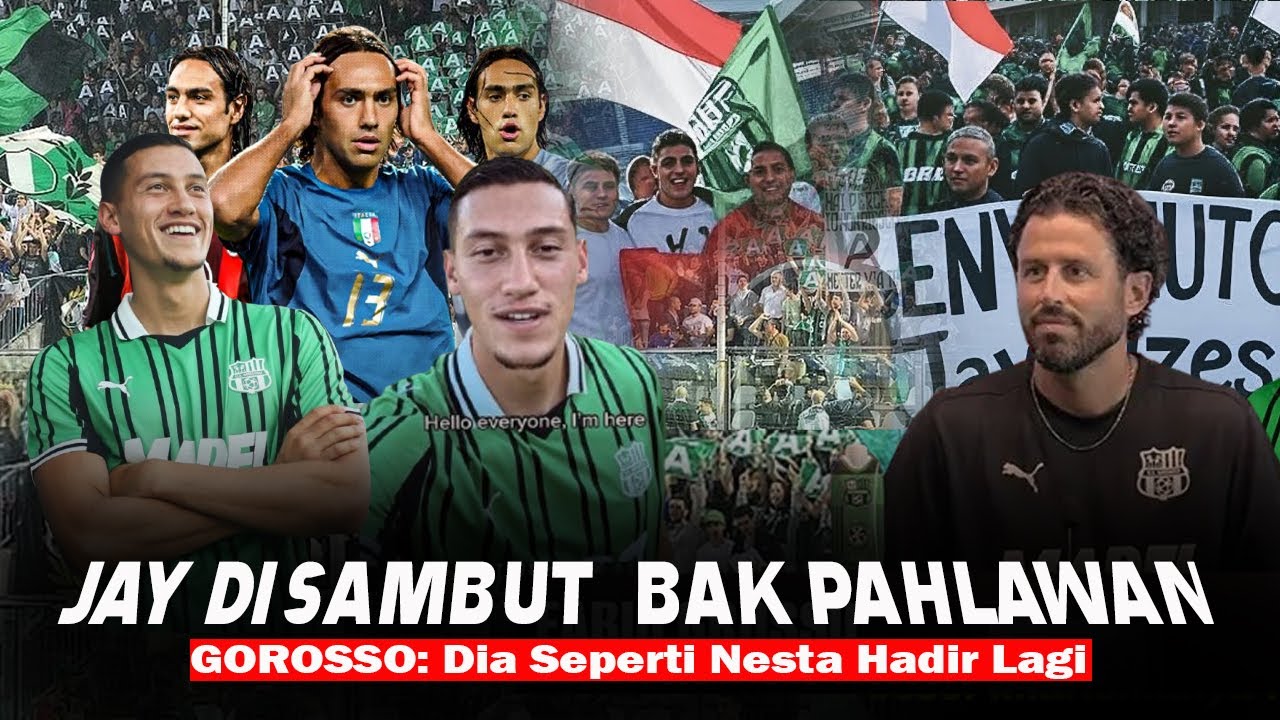 🟥 PECAH DI ITALIA ! Suporter Sassuolo Kaget Sambutan Jay Idzes Bak Pahlawan,Dia Nesta Dari Indonesia
