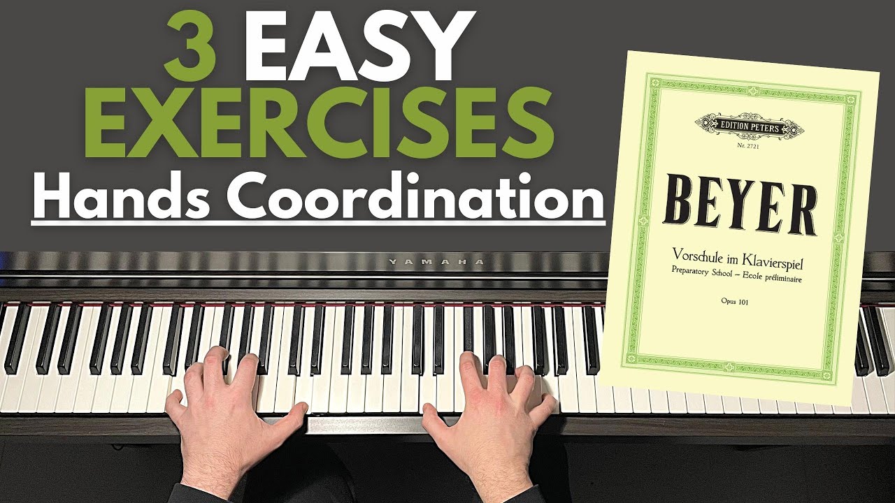 3 EASY Exercises for Beginners from Beyer Op.101