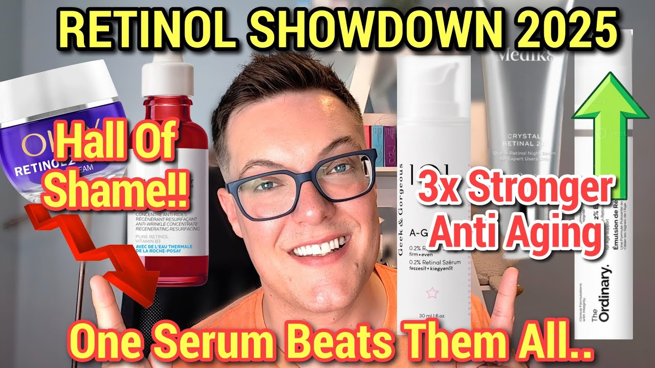 Strongest Anti Aging Serum - 2025 RETINOL SHOWDOWN ( Best Retinal Serum )