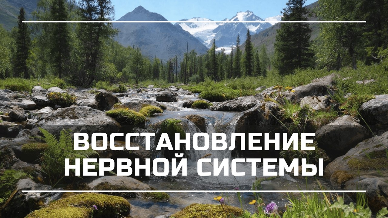 ГОРНЫЙ РУЧЕЙ 🌿 ВЫКЛЮЧИ ГОЛОВУ ПОСЛЕ ТЯЖЁЛОГО ДНЯ