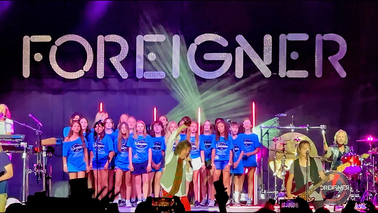 Foreigner - I Want To Know What Love Is - Ft. the Wolverine Choir - Washington County Fair 2025
