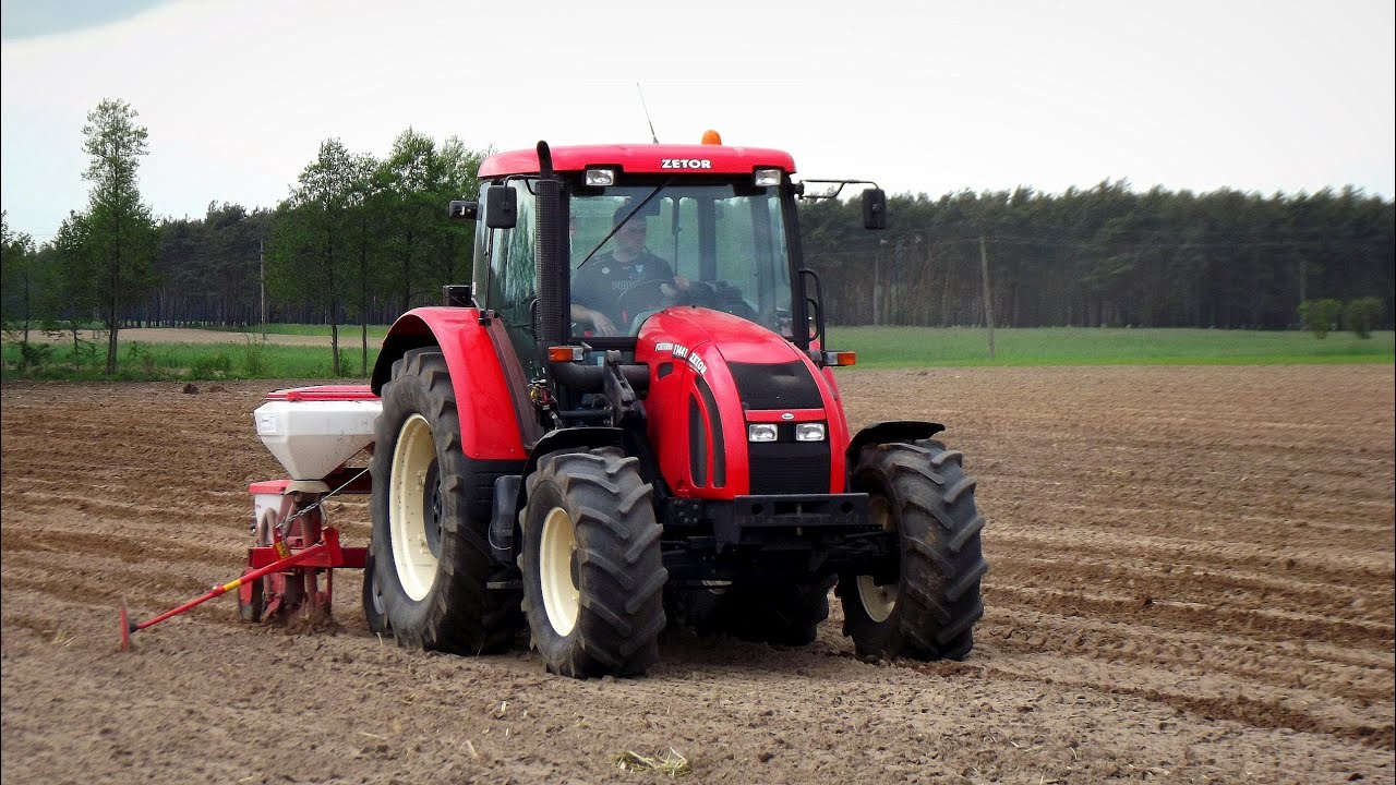 Siew kukurydzy 2014 - Zetor Forterra 11441 & Kverneland Optima |HD|