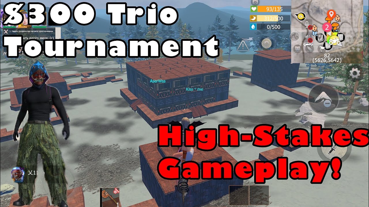 $300 Trio Tournament – Insane Clutch Moments! #lastislandofsurvival #lios #pubg