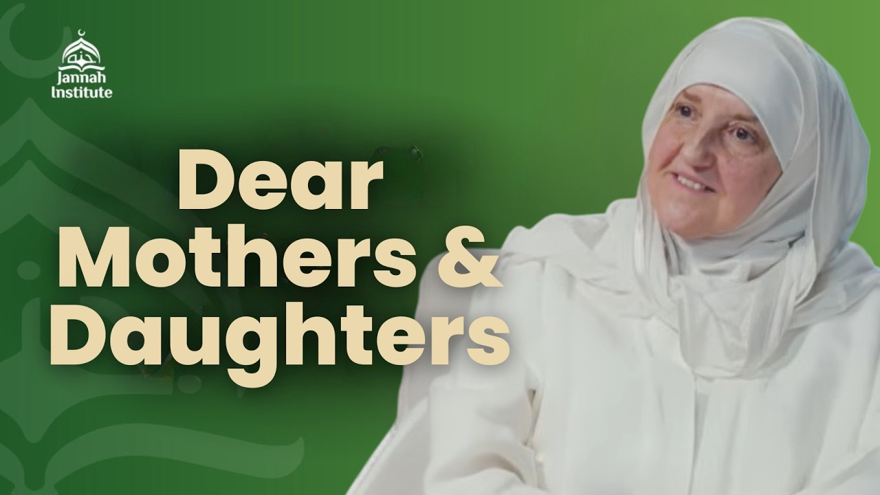 Advice for mothers! | Leading by example | Dr. Haifaa Younis | Jannah Institute