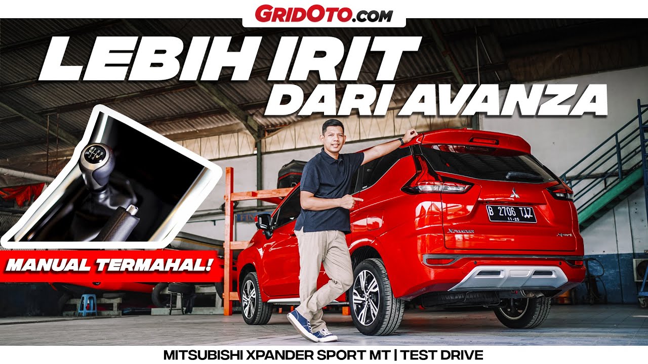 Mitsubishi Xpander Sport Manual,  Iritnya Ngalahin Avanza! I Test Drive I GridOto