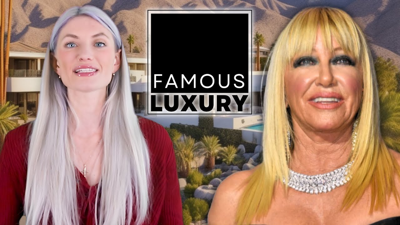 Exclusive House Tour: Discovering The Palm Springs Homes of Suzanne Somers | Famous Luxury