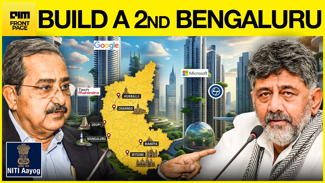 EXPOSED: NITI Aayog Wants a Second Bengaluru but Karnataka Already Tried This and It Did Not Work