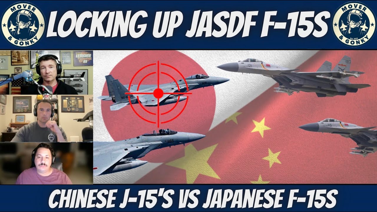 Китайские истребители захватили радар японских F-15 &mdash; реакция американских пилотов