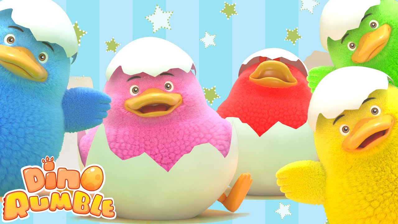 The Ducks Go Marching Song 🦆🚪 | Five Little Ducks Song | Nursery Rhymes | Kid Song