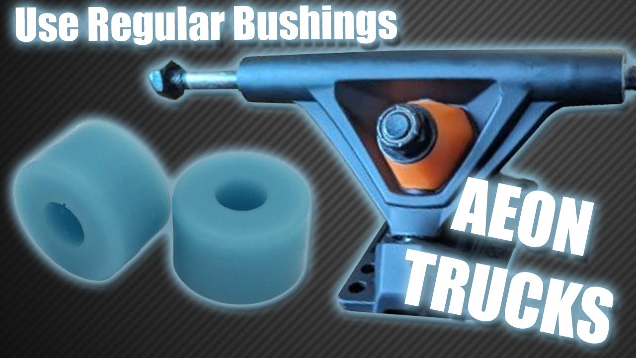 How to use regular Bushings on Seismic Aeon Longboard Trucks - DIY Guide