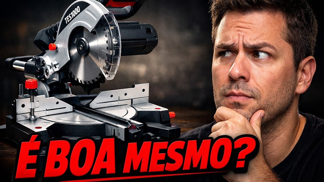 Serra de Esquadria TES1000 para Corte Preciso em Madeira Vale a Pena?