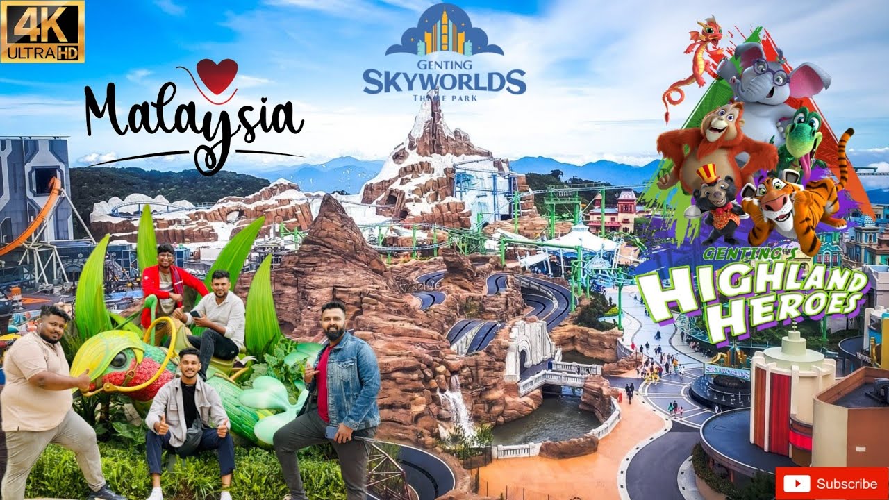 Genting SkyWorlds Theme Park Trip || Globes Partners || Aashiq’s view || 🇲🇾 Malaysia Vlog