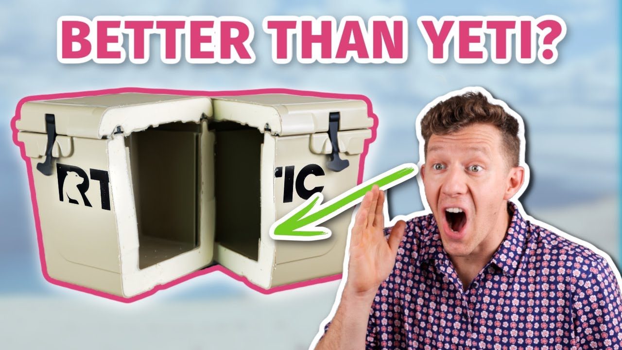 I CUT the RTIC 20 QT in HALF...more insulation THAN YETI?
