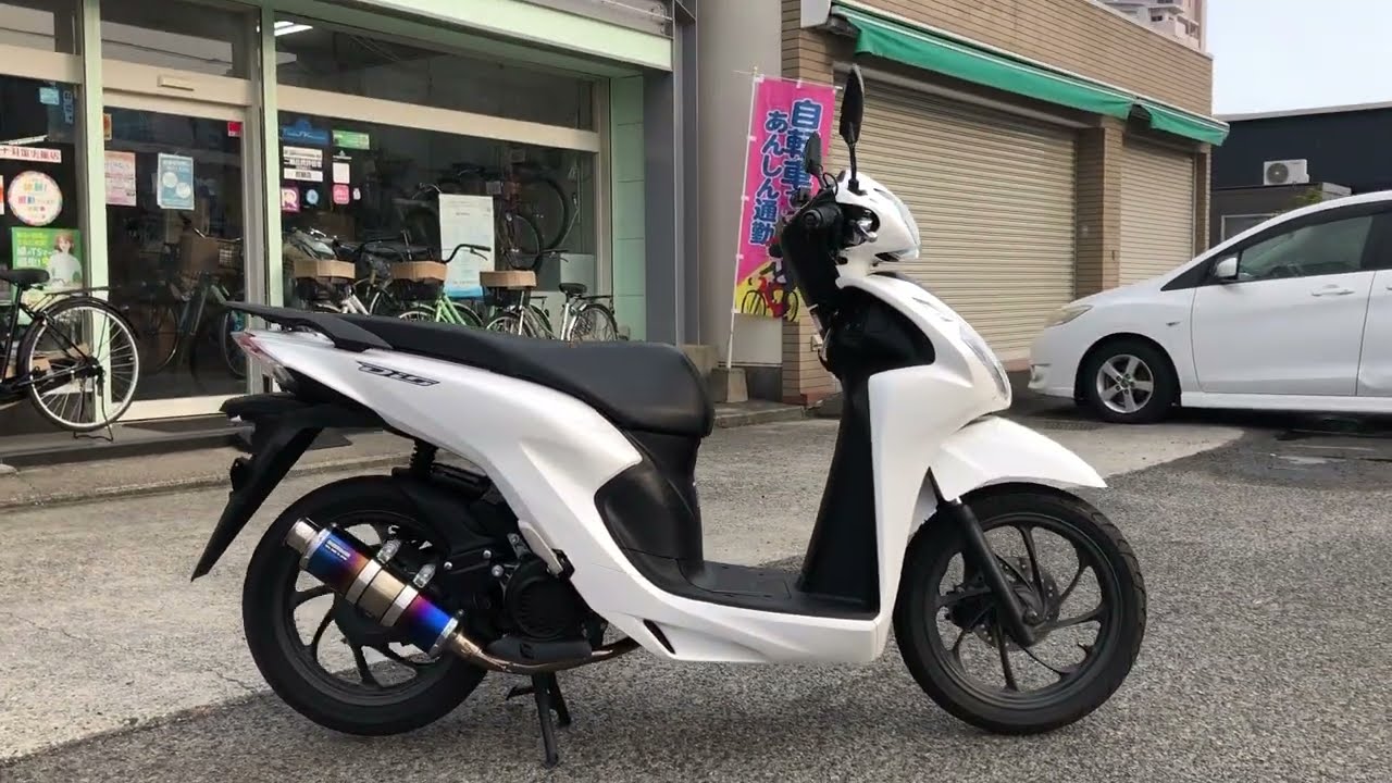 HONDA   DIO110   BASIC   2023MODEL   9319km   WHITE
