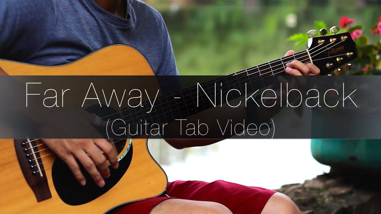 (Nickelback) Far Away - FREE TABS Tutorial (Fingerstyle Guitar Lesson) - Rodrigo Yukio