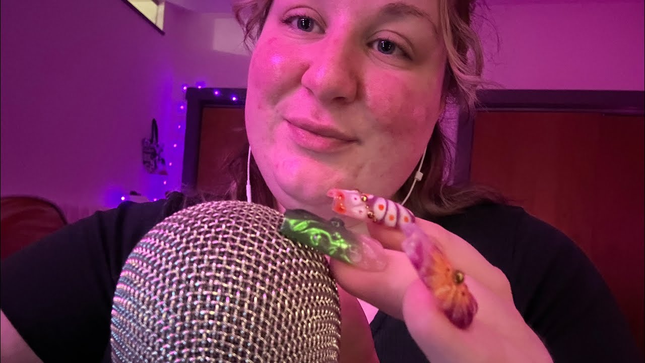 ASMR | Super Délicate Mic Scratching (with whispering) 💞