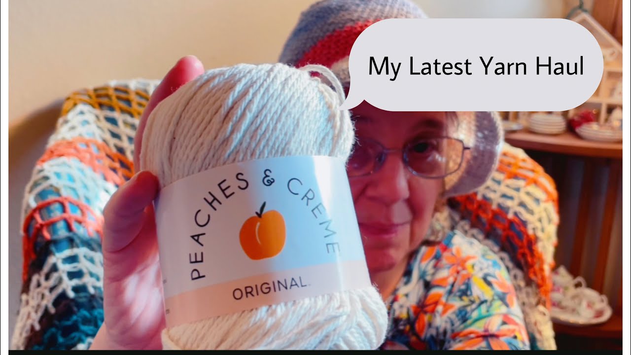 Sugar 'n Cream, Peaches & Cream Cotton and Ice Cream Yarn Haul