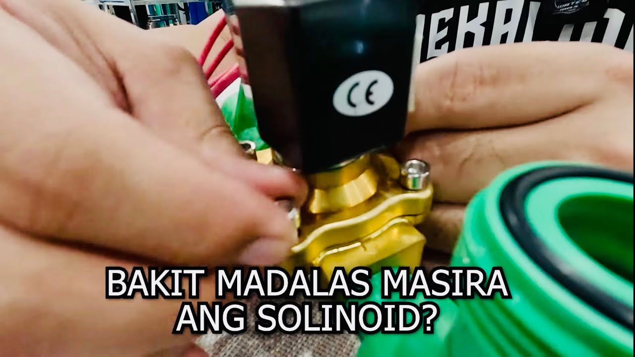 HOW TO FIX SOLINOID VALVE | ALFRED WATERMAX