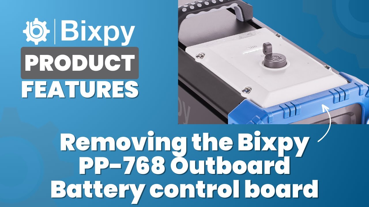 Removing the Bixpy PP-768 Outboard Battery control board