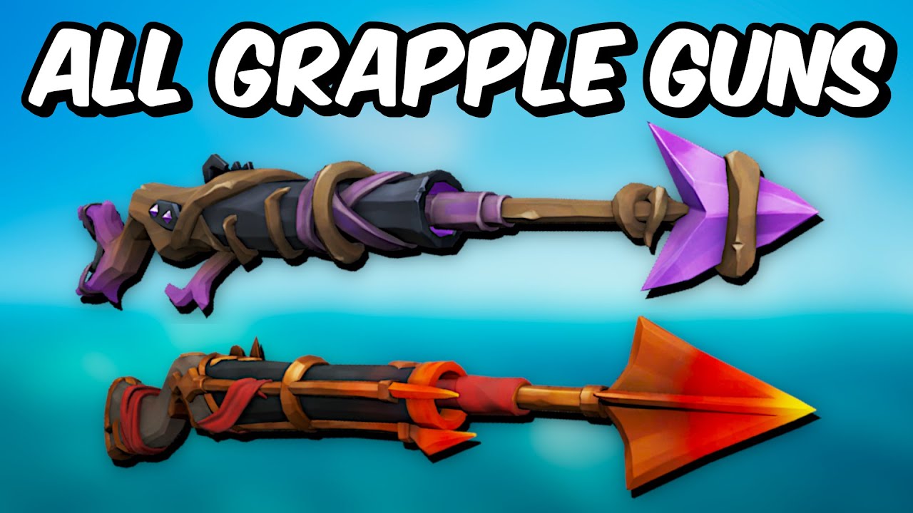How To UNLOCK ALL Grapple Guns In Sea Of Thieves!