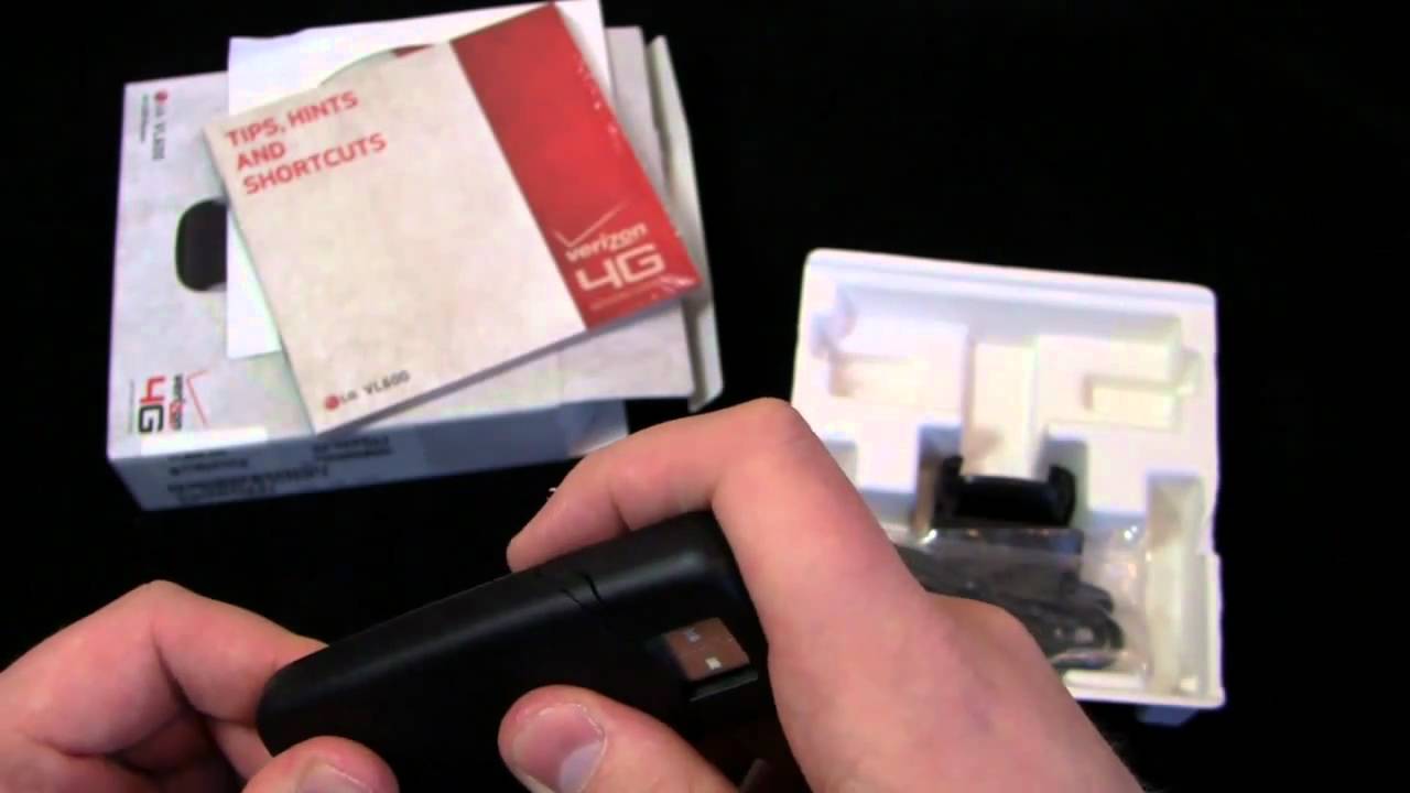 LG VL600 Unboxing