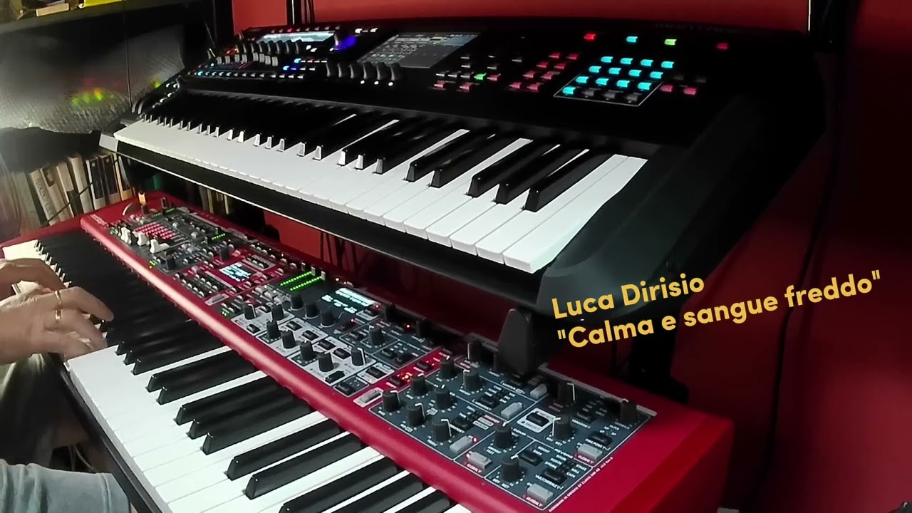 Calma e sangue freddo - keyboards cover (LUCA DIRISIO)