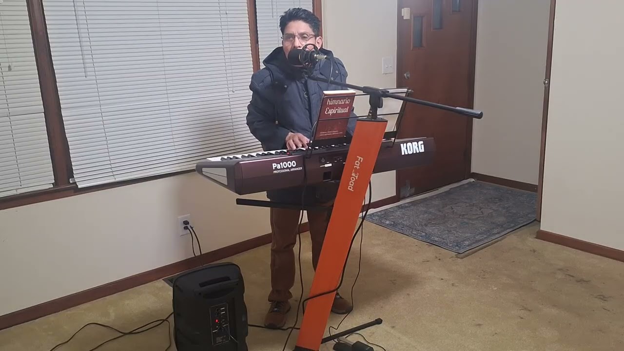 MI BUEN PASTOR ME CONOCE. CANTA LUCIO AJANEL DESDE GEORGIA USA.