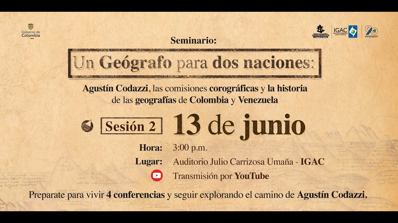 Seminario: Un Geógrafo para dos naciones - Sesión II