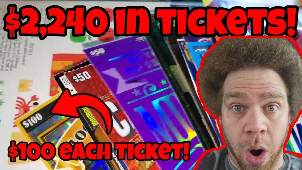 I spent OVER $2,200 on LOTTERY TICKETS and wow!