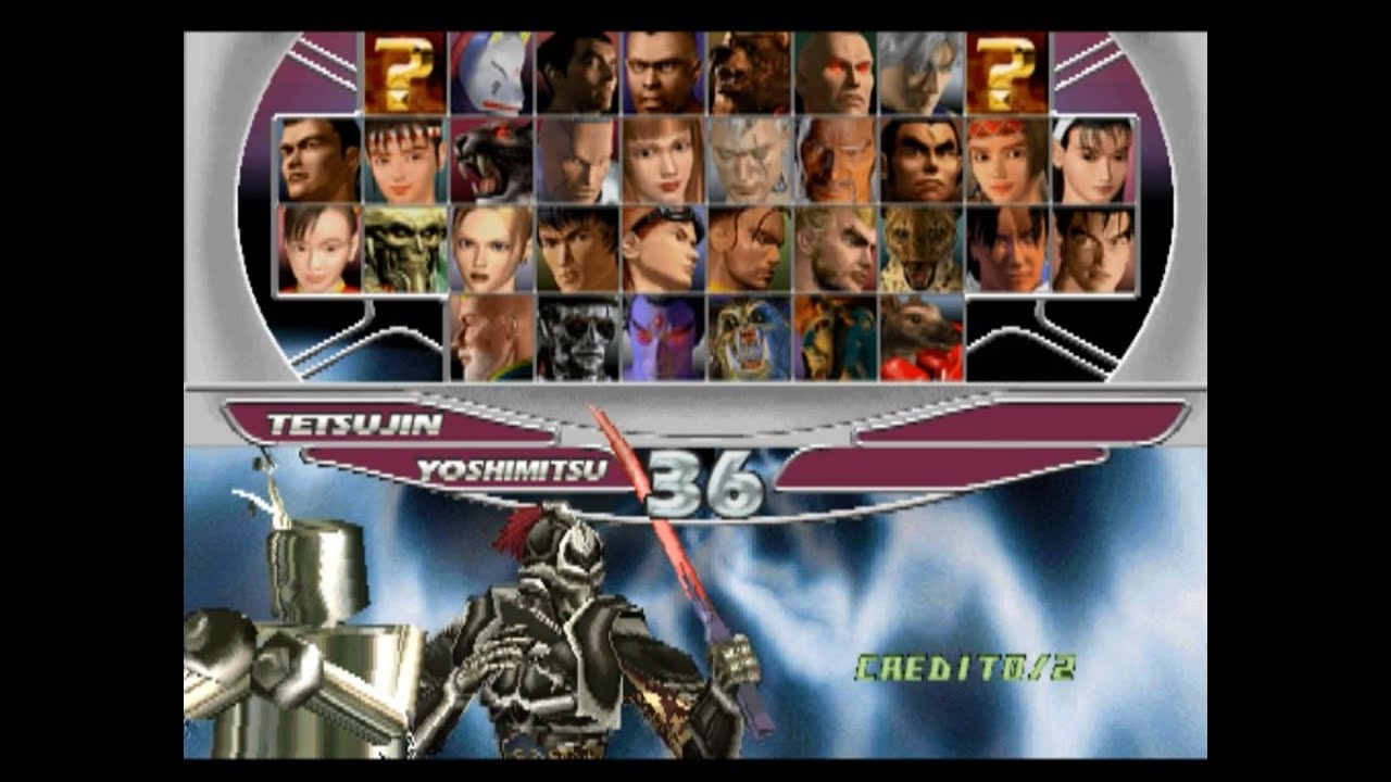 테츠진&요시미츠 컴까기 - 철권 태그 토너먼트1  - Tekken Tag Tournament1(TTT1) Tetsjin & Yoshimitsu