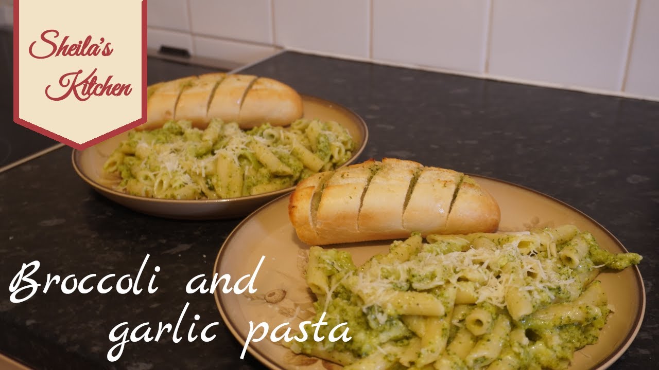 Broccoli and garlic pasta – a quick healthy dinner
