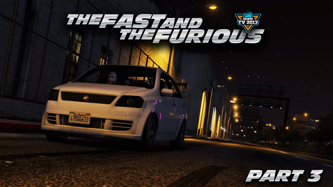 The Fast and the Furious - Kompletter Film | PART 3 | PS4 | Cinematic | Machinima