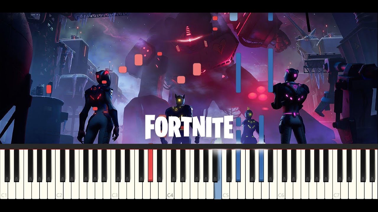 Fortnite - Collision Event - Piano Cover (Synthesia)