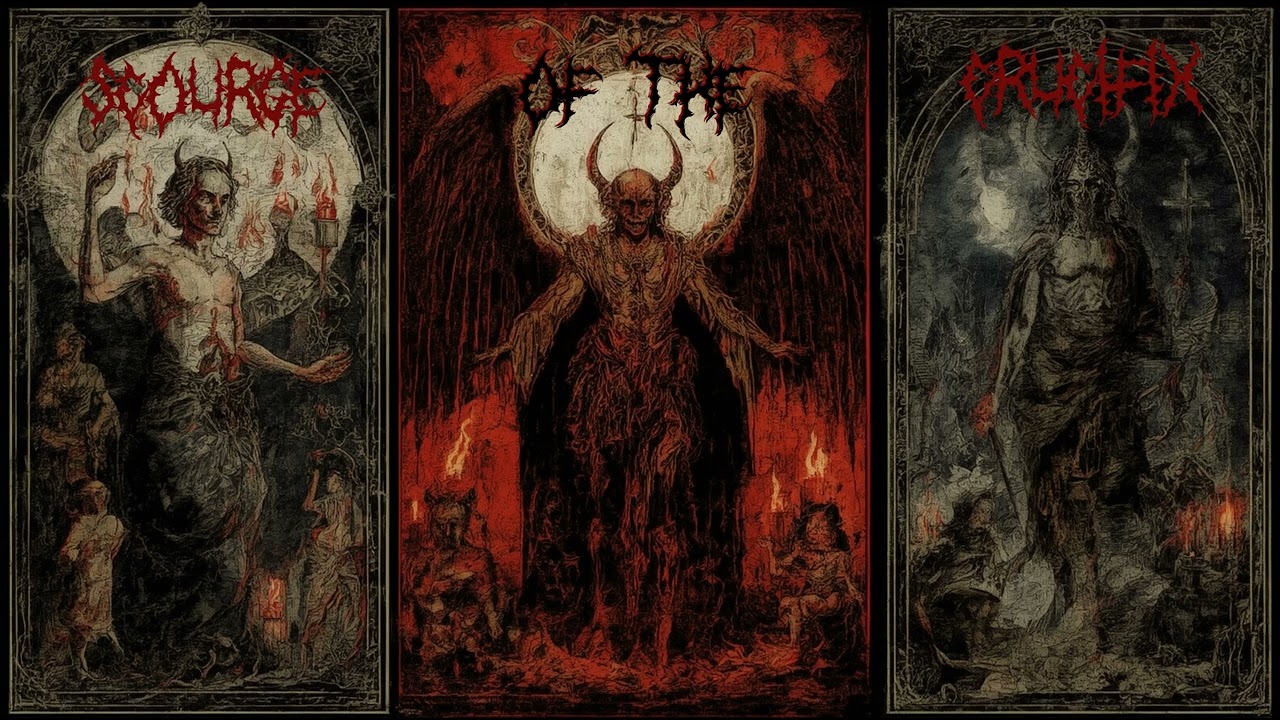 | Black Metal | "Scourge of the Crucifix" - DEUS EST MORTUUS